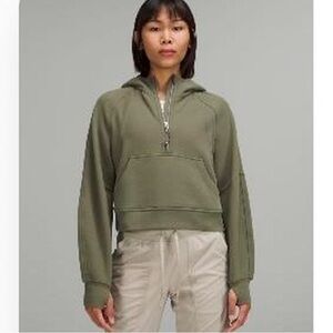 Lululemon scuba oversived half zip